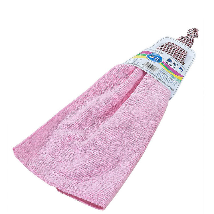 茶花(chahua) 茶花擦手巾 挂式抹布吸水擦手布厨房卫生间小毛巾百洁布