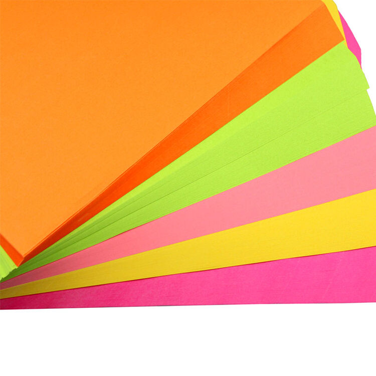 科朗鑫盛 彩色荧光打印纸a4 儿童手工折纸 diy彩纸 彩色荧光复印纸