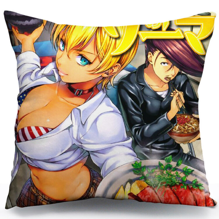 漫天星 汽车靠枕办公室睡觉食戟之灵动漫抱枕头周边日本沙发靠垫可爱