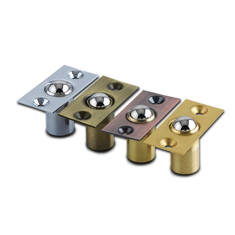 黄铜隐形门碰珠 弹簧碰珠锁磁碰可调节门碰耐磨强合柜门碰珠