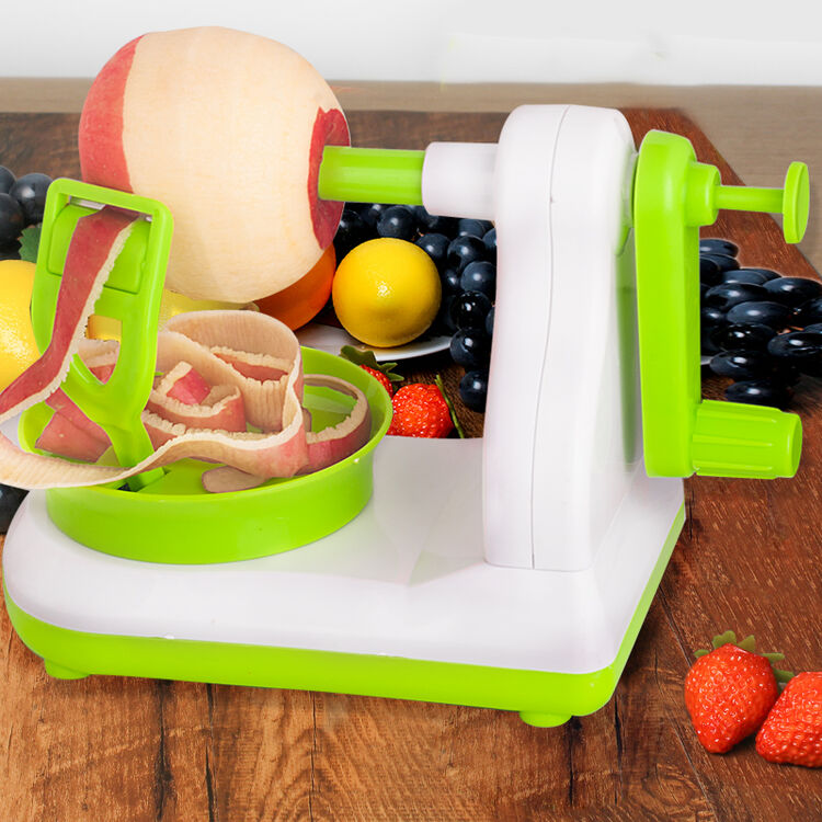 手摇苹果削皮机 削苹果 多功能不锈钢水果削皮机 打皮器 绿色