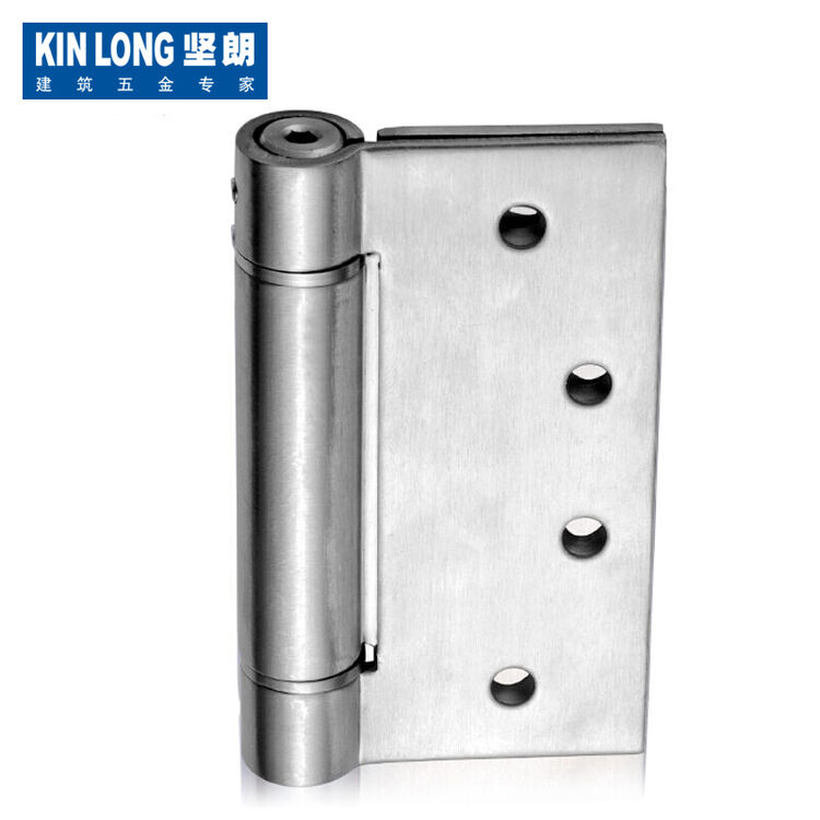 坚朗kinlong304不锈钢弹簧合页铰链自动关门阻力可调4寸1片w625086
