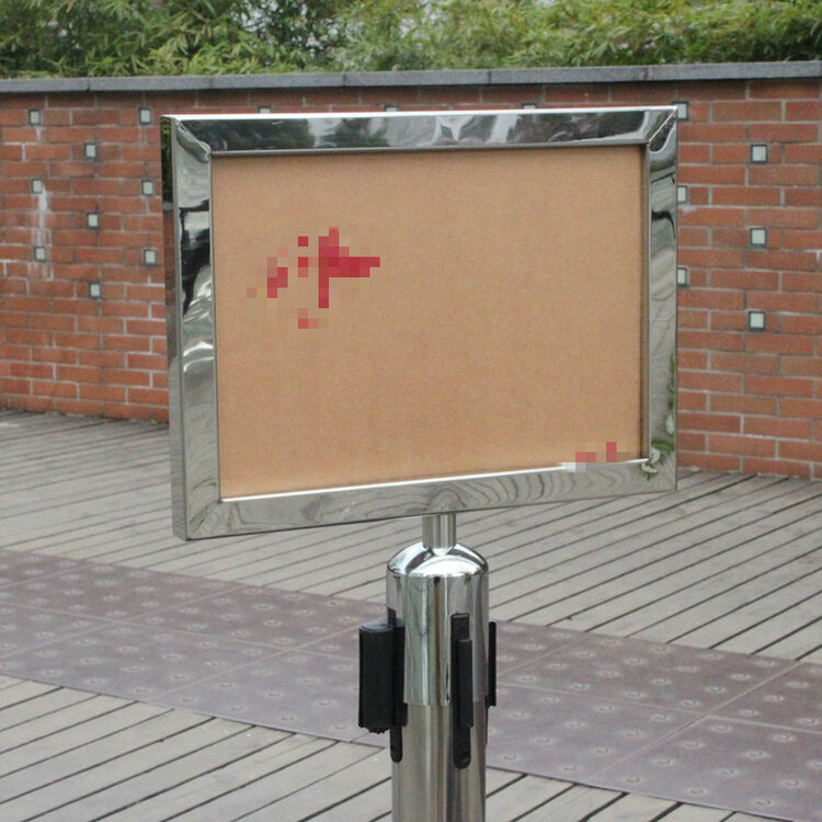 不锈钢栏杆插牌a4