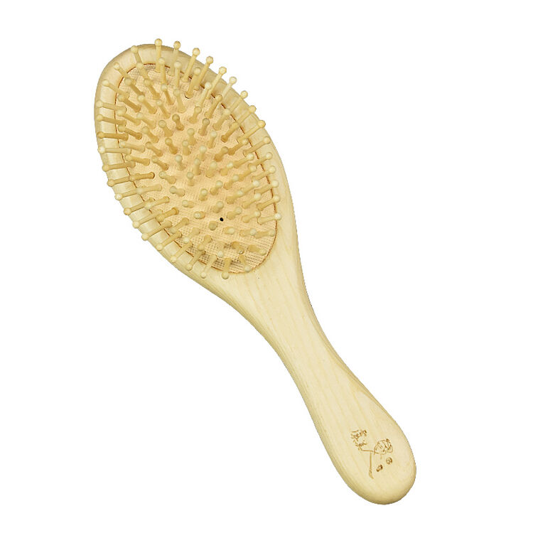 虞美人 刷卷梳小 松木气囊木梳气垫梳子 自用送礼