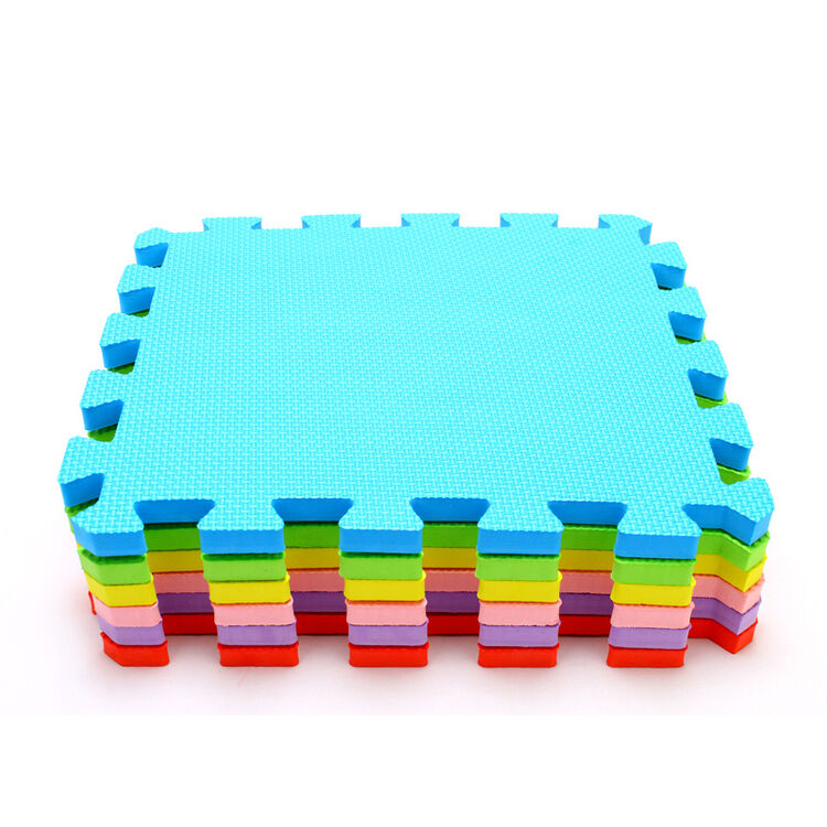 泡沫地垫eva 幼儿园 无味拼接式爬行垫 30 60 100大号定制 红色 30*30