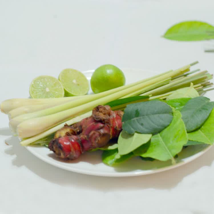 麦果苏新鲜冬阴功汤料套装满168顺丰包邮泰国料理香料含南姜柠檬叶