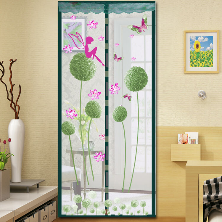 牧马人 防蚊门帘静音磁性软帘夏季磁力卧室隔断门帘子自动网纱客厅