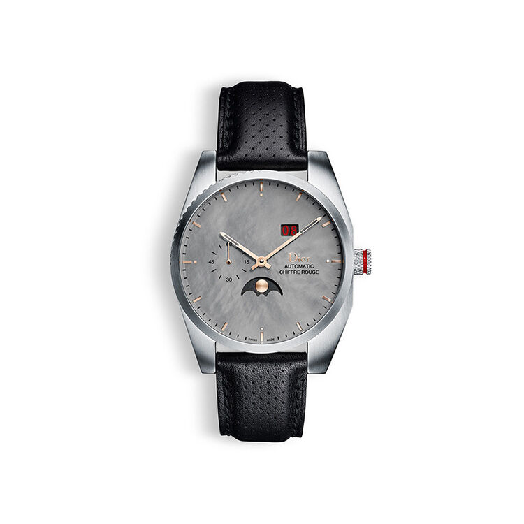 迪奥(dior)男士手表 机械 圆盘 真皮80129di0231