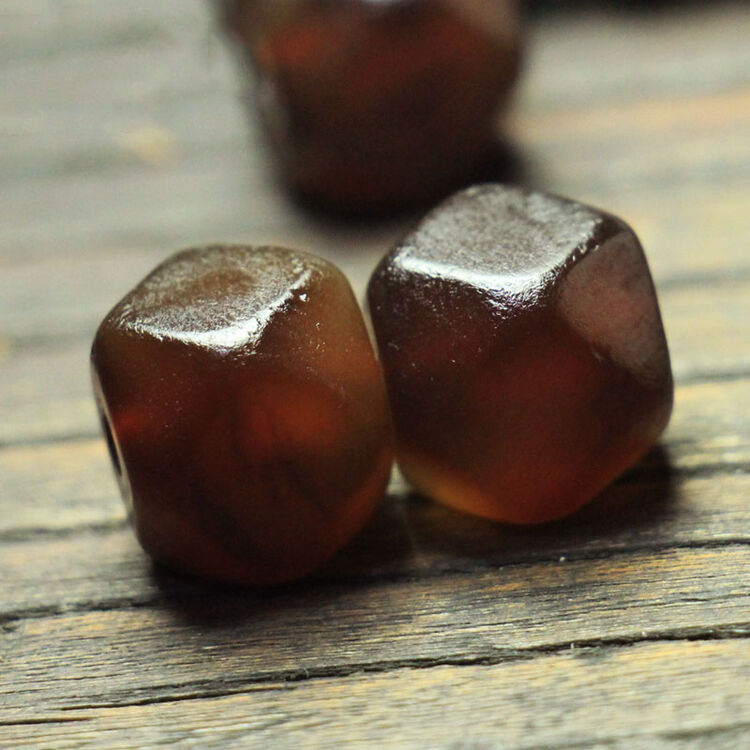 玫之尔天然唐八棱糖玛瑙