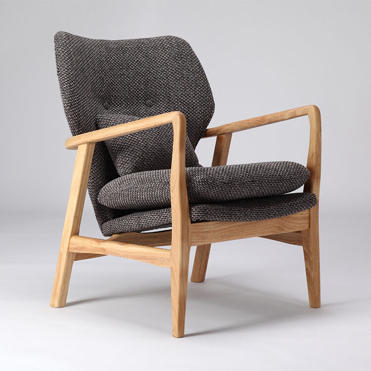 咖啡懒人靠背椅扶手椅沙发椅懒人扶手椅靠背椅咖啡沙发椅实木休闲椅