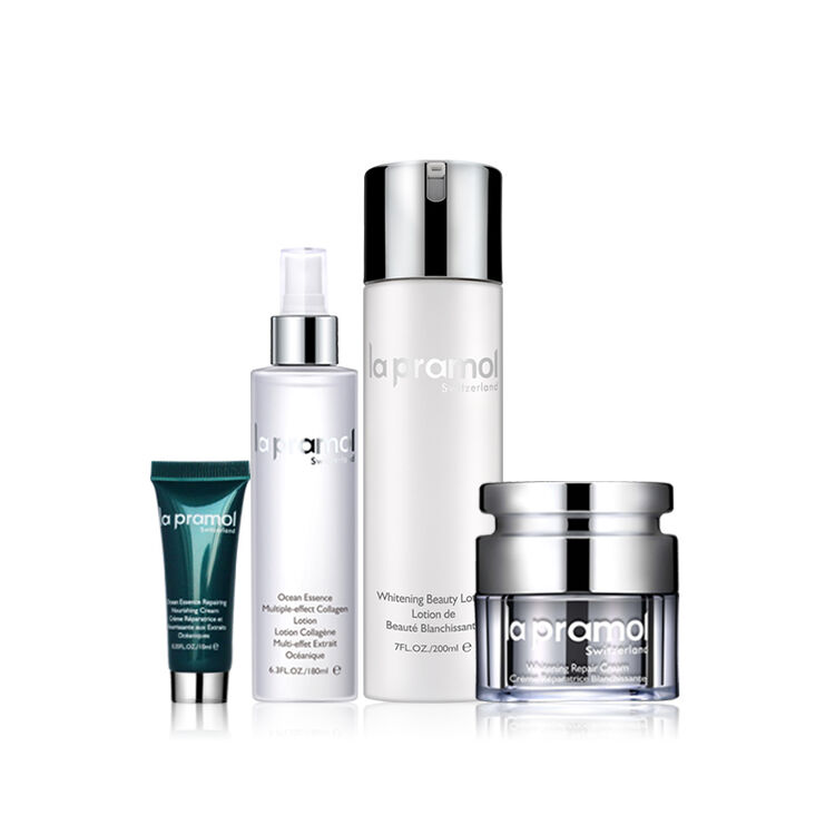 里海之谜(la pramol) 里海之谜晶钻璀璨水润修护2 2套装礼盒 均匀肤色