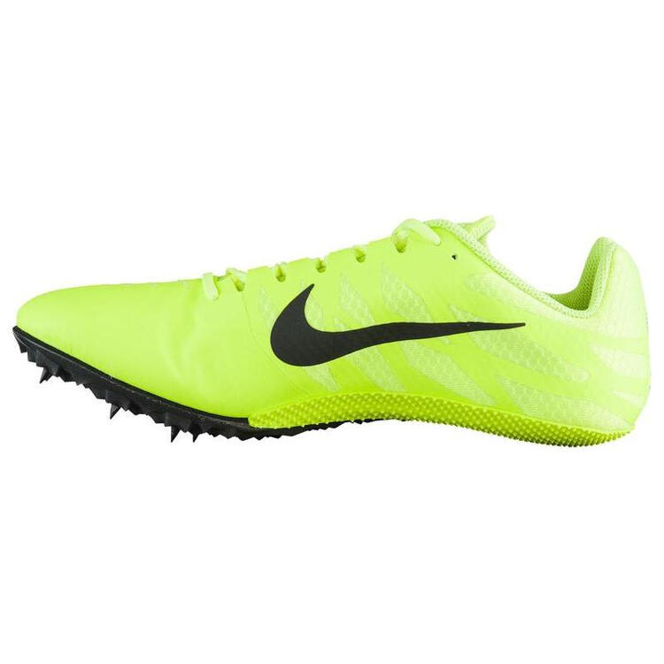 全球购 耐克(nike) zoom rival s 9 - 田径短跑鞋男钉鞋 volt/black