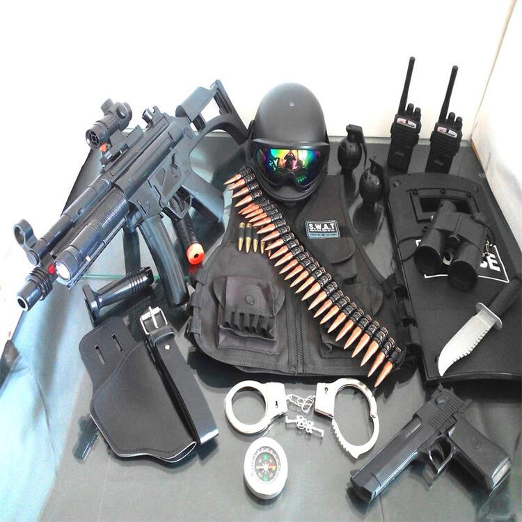 儿童电动玩具枪小特警种兵全套cos套装备小警察装备男生对战 5-6岁