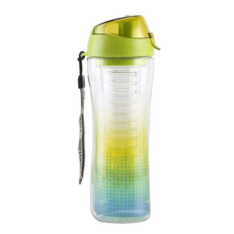 乐扣乐扣 夏日时尚塑料水杯运动水壶 学生大容量 650ml abf639i abf