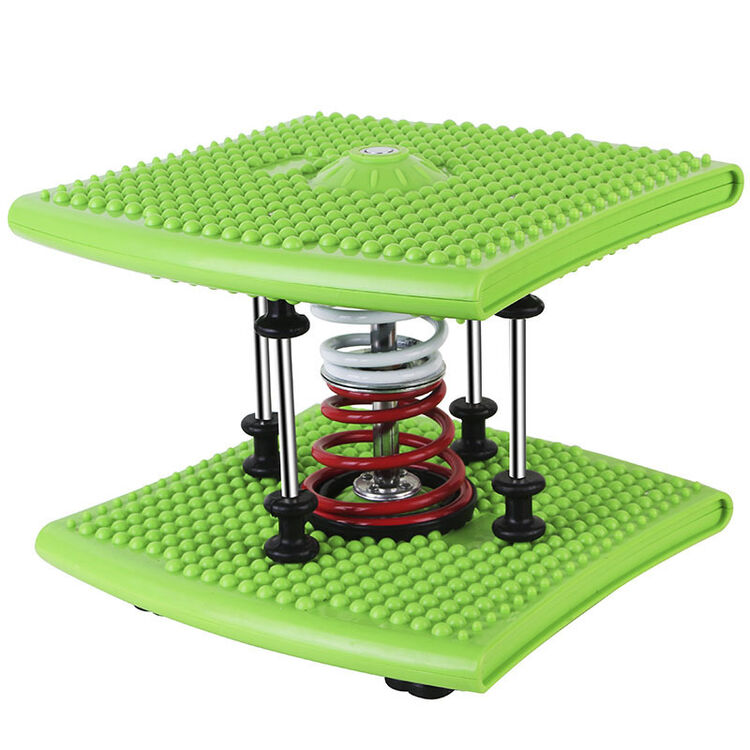 杰米仕扭腰机 双弹簧减肥塑身跳舞机家用健身甩脂机扭扭乐扭腰盘 绿色