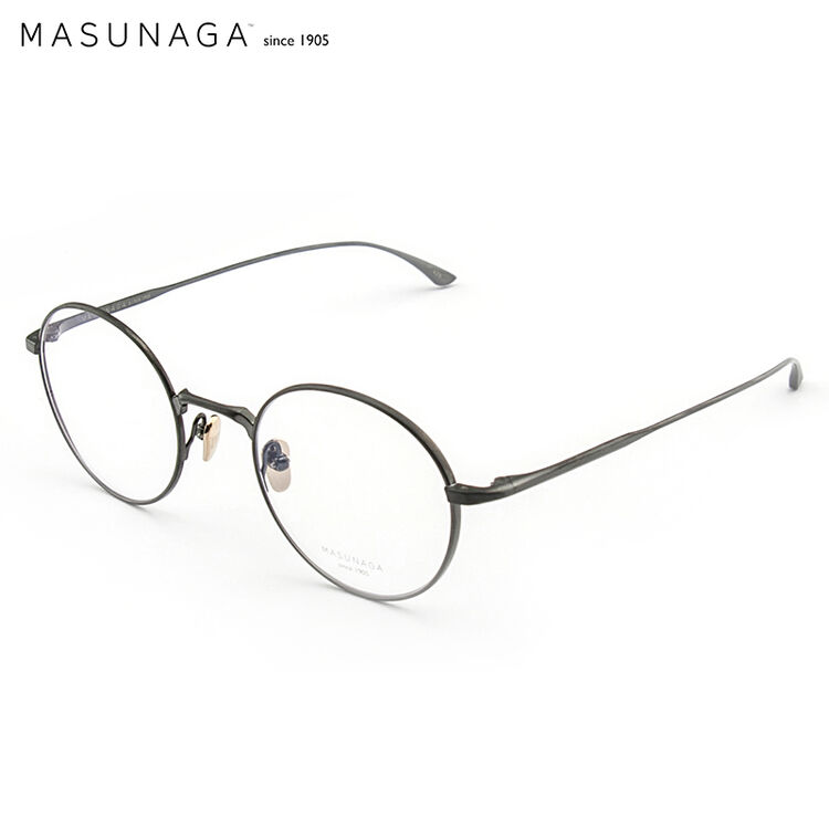 增永眼镜男女复古全框眼镜架配镜近视光学镜架wright #29 枪灰色