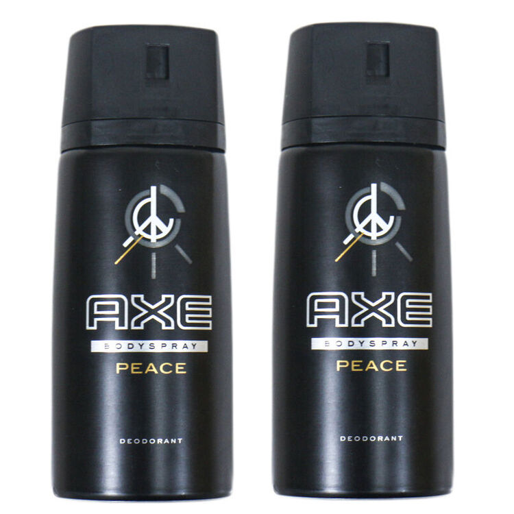 凌仕(lynx) 艾科凌仕效应魅动男士香水止汗喷雾150ml 两支装 和平4594