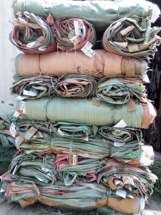 二手编织袋特大快递集包工厂发货材料回收蛇皮袋批发100个