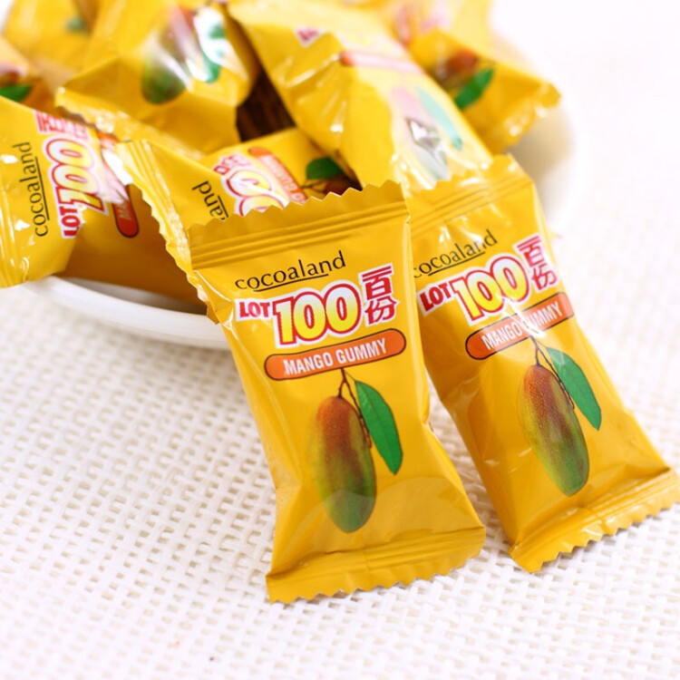 马来西亚进口 一百份 芒果果汁软糖 150g 光明服务菜管家商品 