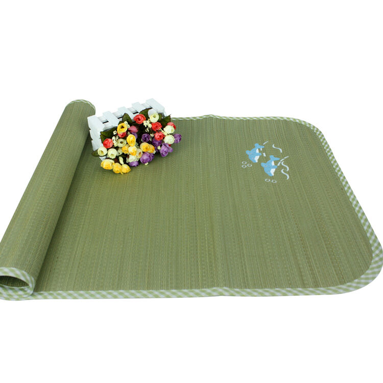 华升60*120cm婴儿天然草席凉席 宝宝幼儿园席子 天然蔺草席 60*120cm