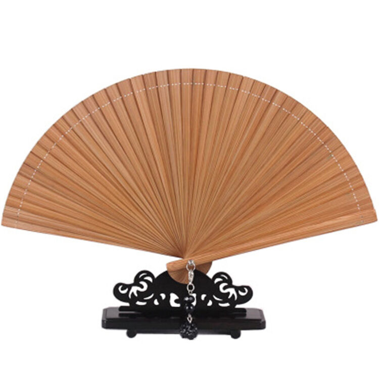 欧格曼 2018创意 夏天利器 迷你全竹扇子精品女扇古风折扇日本和风