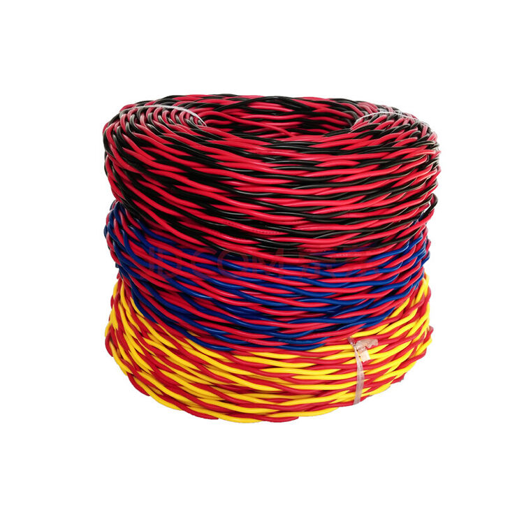 75/1/1.5灯头线软线电线双绞线电灯线电源线 纯铜2*2.5平方1米