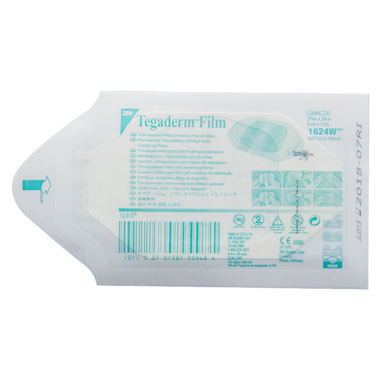 3m医用 敷料贴 敷贴 进口行货 1624/1626w 留置贴 picc防护透明敷贴