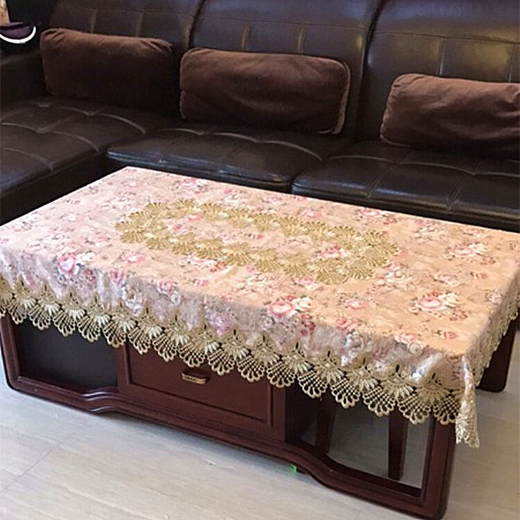 sy5欧式桌布布艺田园蕾丝长方形茶几布垫实木家具台布餐桌布sn6335