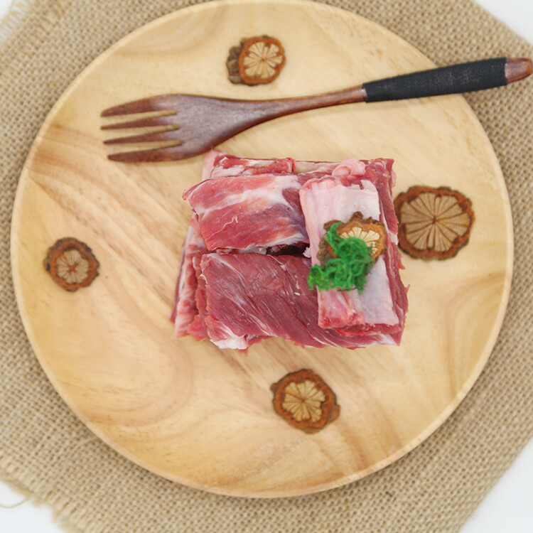 恒都 澳洲原切牛肋条肉 500g 冷冻 进口草饲牛肉 光明服务菜管家商品 