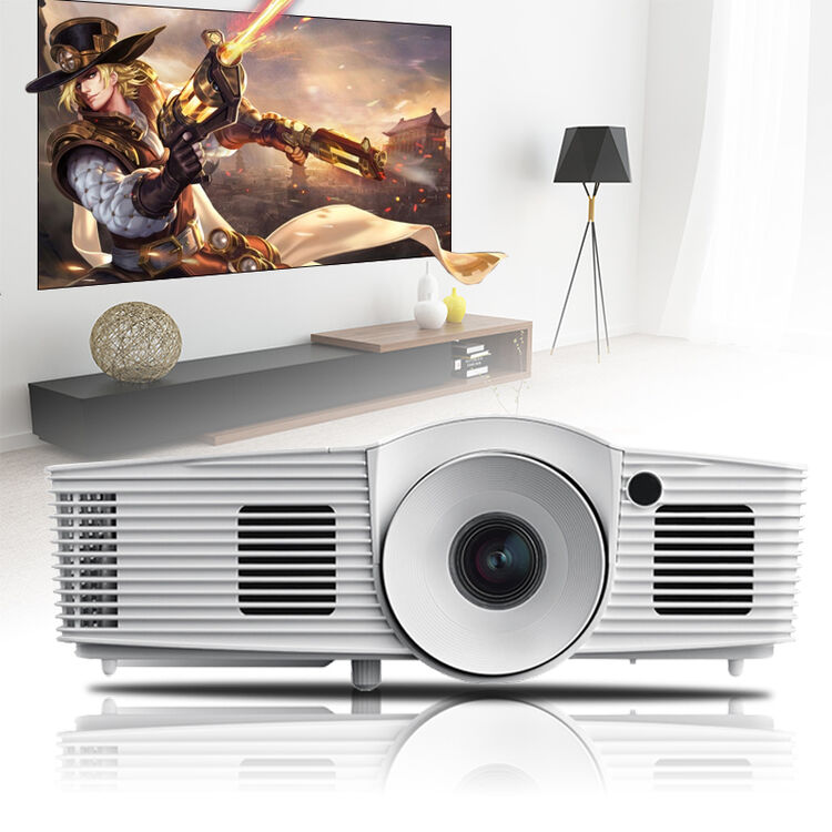 奥图码(optoma)投影仪 家用3d 全高清1080p投影机 htf436(3400流明)