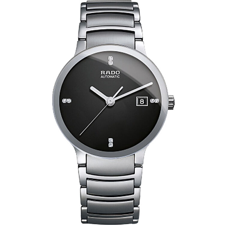 雷达(rado)瑞士手表 晶萃系列 38mm机械表 男表 r30939703