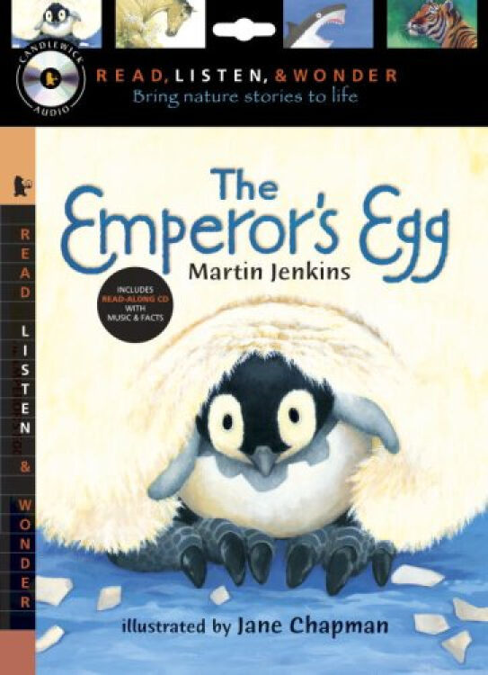 the emperors egg with audio, peggable: read, listen, & wonder