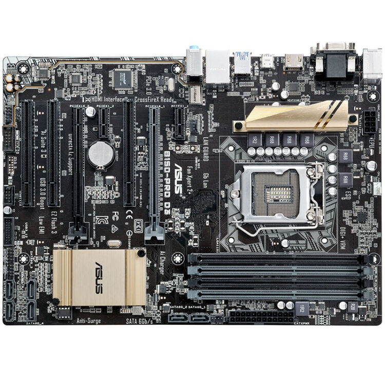 華碩asusb150prod3主板intelb150lga1151