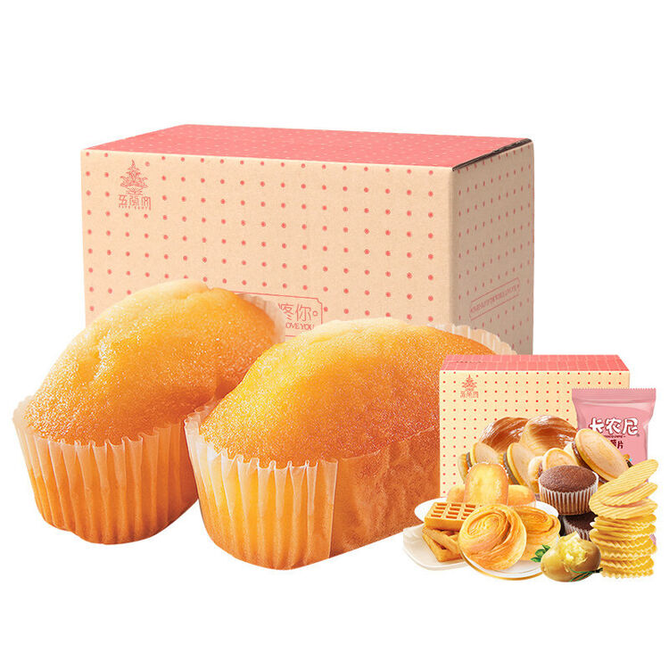 回头客 手撕面包 欧式蛋糕1000g 早餐休闲零食食品饼干蛋糕糕点小吃