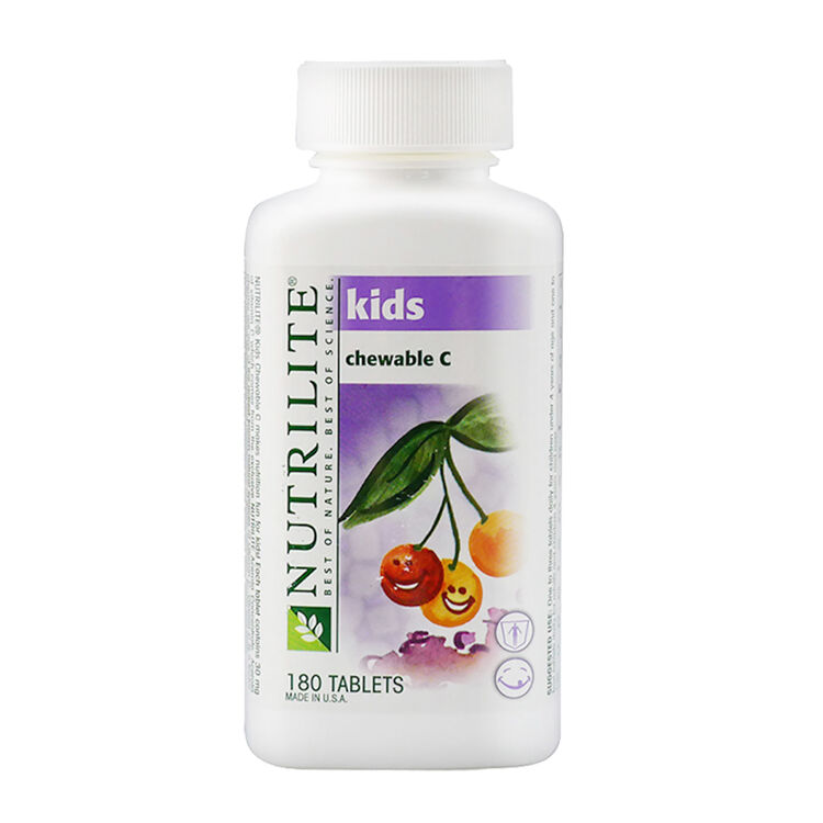 安利(amway) 美国安利儿童维生素c咀嚼片纽崔莱vc儿童营养补充提高