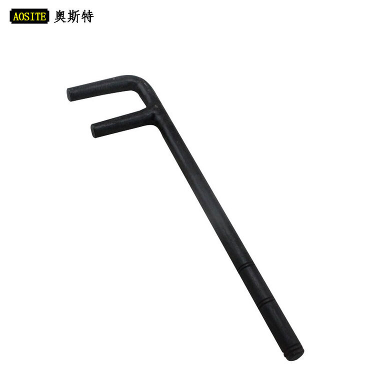 aosit f型扳手阀门扳手 二爪钩阀门扳子 200mm