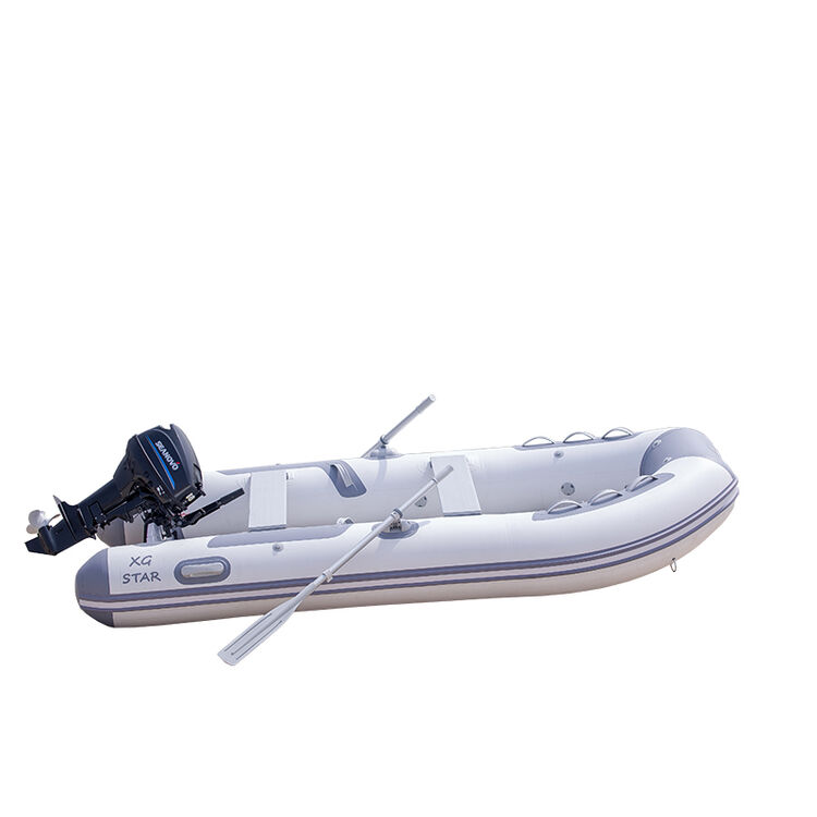 xg-star/信光之星 橡皮艇加厚充气船皮划艇4-10人冲锋舟钓鱼船救援艇