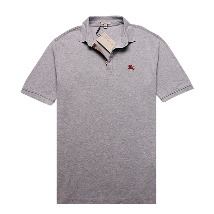 巴宝莉burberry男士短袖polo衫1灰色l