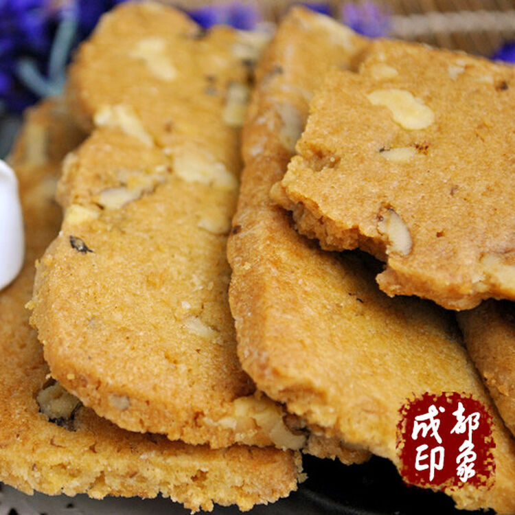 四川成都特产 文殊院文殊坊老店宫廷糕点 核桃桃酥 小吃 g