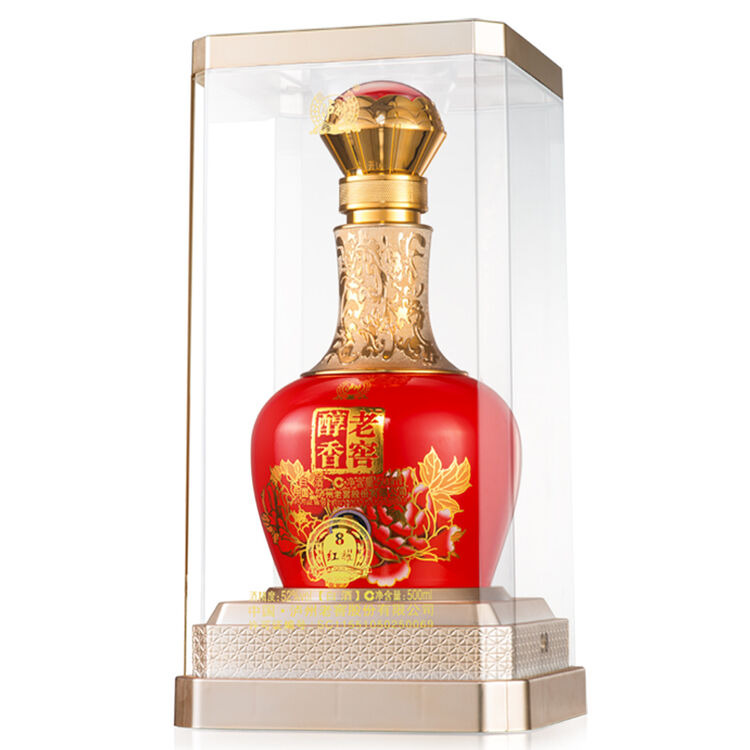 泸州老窖老窖醇香红耀8酒52度500ml 单瓶