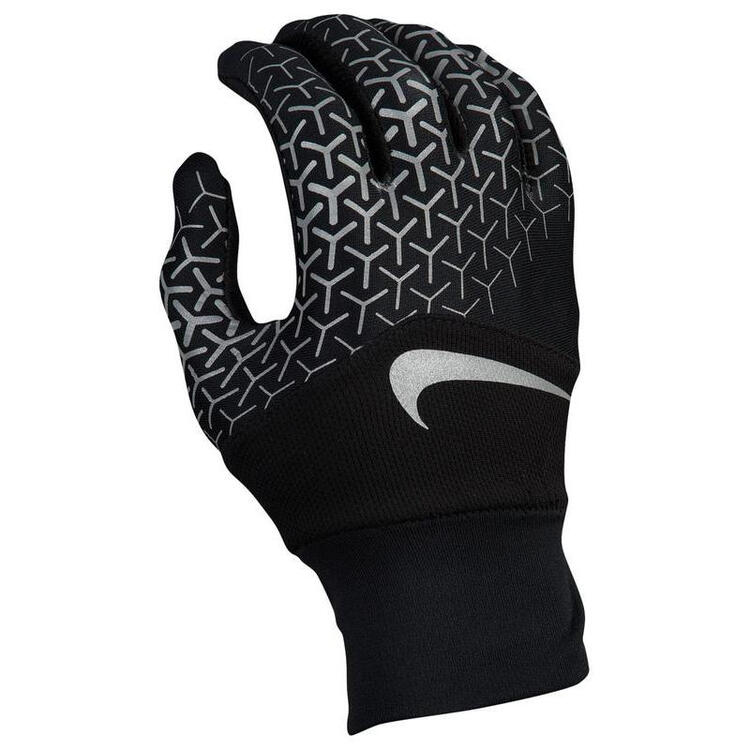 全球购耐克(nike) dri-fit printed tempo 男休闲运动手套 black