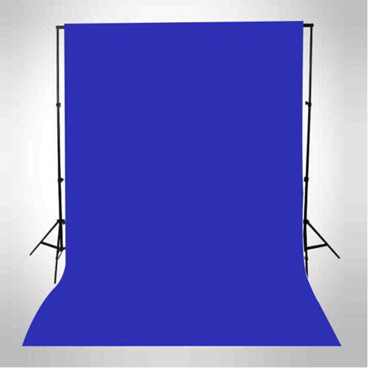 金贝3x6米摄影棚纯棉蓝色背景布 摄影灯补光灯拍照背景 摄像视频柔光