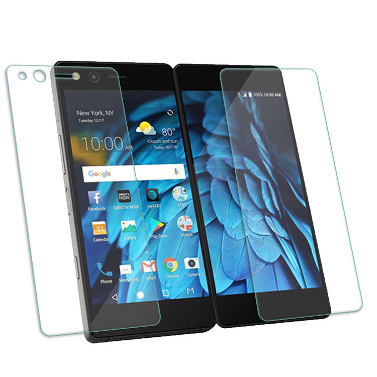 艾么么 中兴天机axon m钢化膜z999折叠智能双屏手机膜高清防爆膜透明