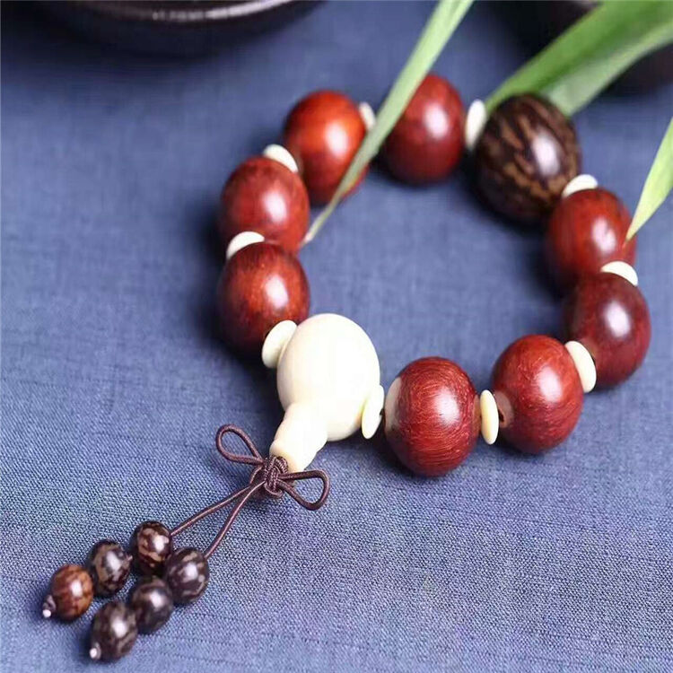 猫眼小叶紫檀 手链 男女款手串饰品 尺寸20mm