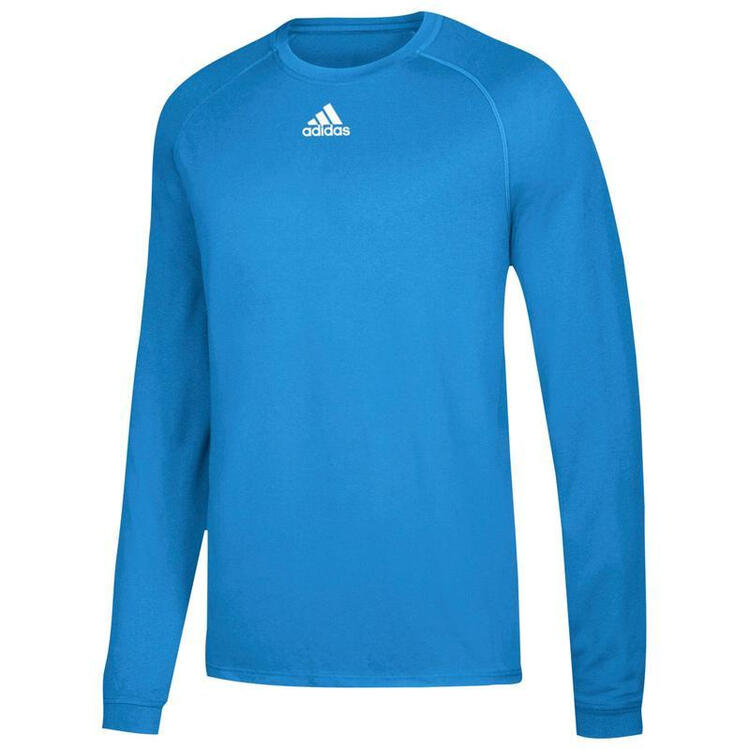 全球购阿迪达斯(adidas) team climalite 男款欧美时尚长袖t恤 light