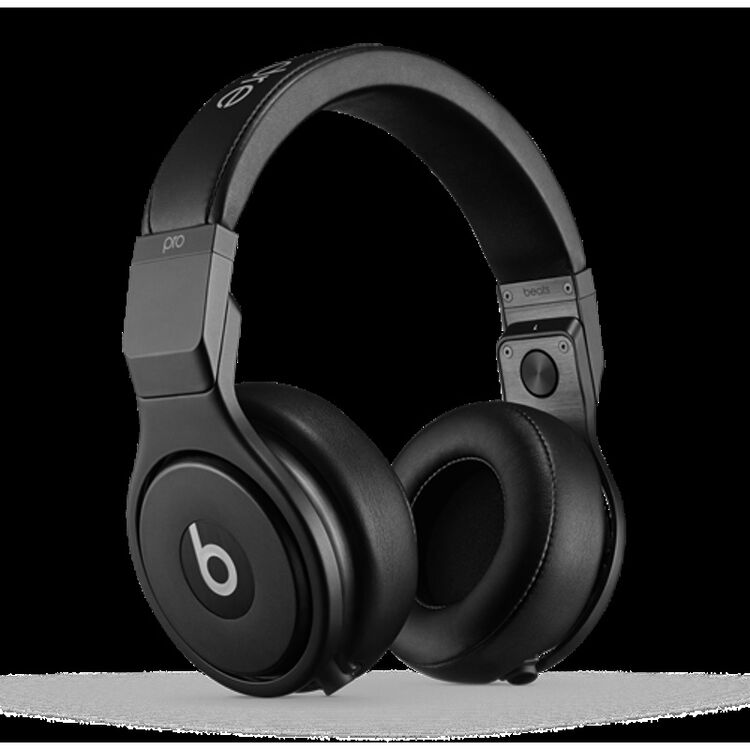 beats pro 录音师专业版头戴式耳机耳麦 纯黑 官方标配