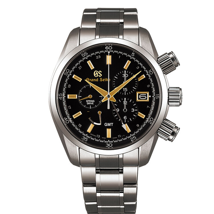 冠蓝狮(grand seiko)手表 精工gs独立高端品牌日本原装进口能量显示停