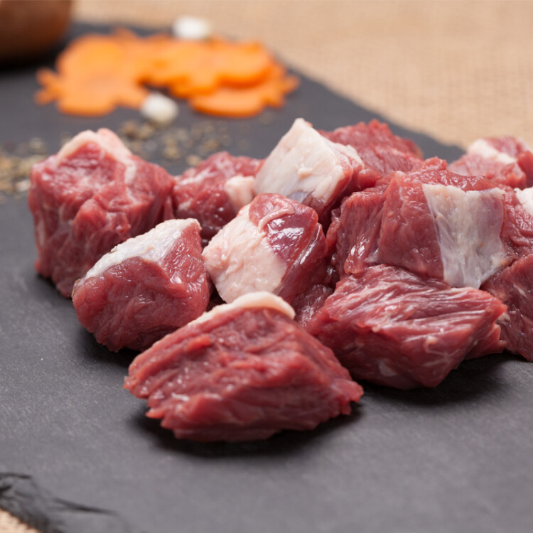 皓月 巴西原切牛腩肉块500g 进口草饲牛肉生鲜 光明服务菜管家商品 