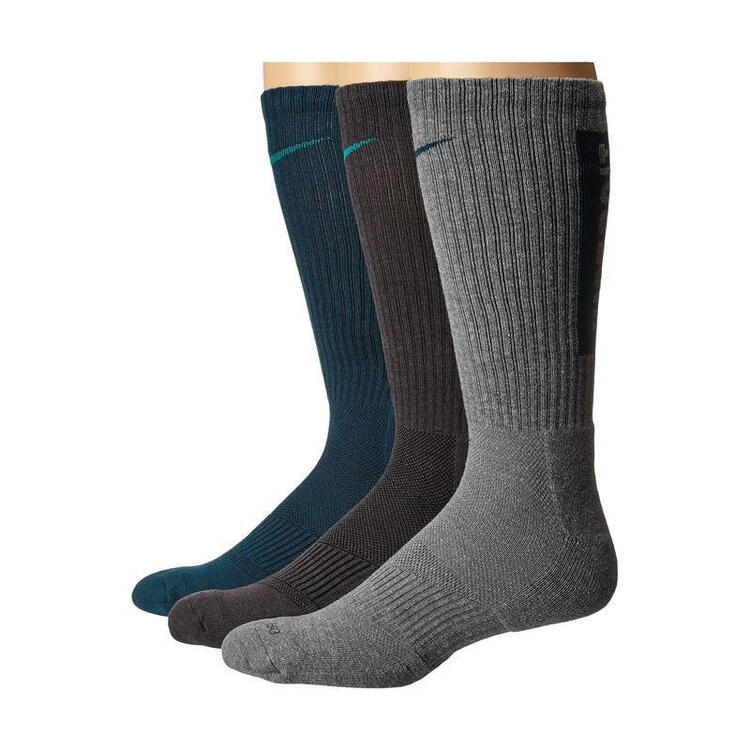 全球购耐克nike dri-fit fly v4 crew 休闲运动袜子女式 multicolor 7