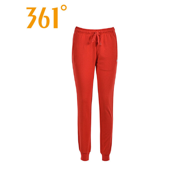 活力新潮 女款针织长裤 生活系列 灼红 m